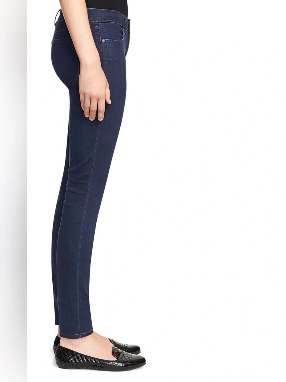 💕 $29 Bundled Tory Burch Dark Blue Skinny Legging Jeans